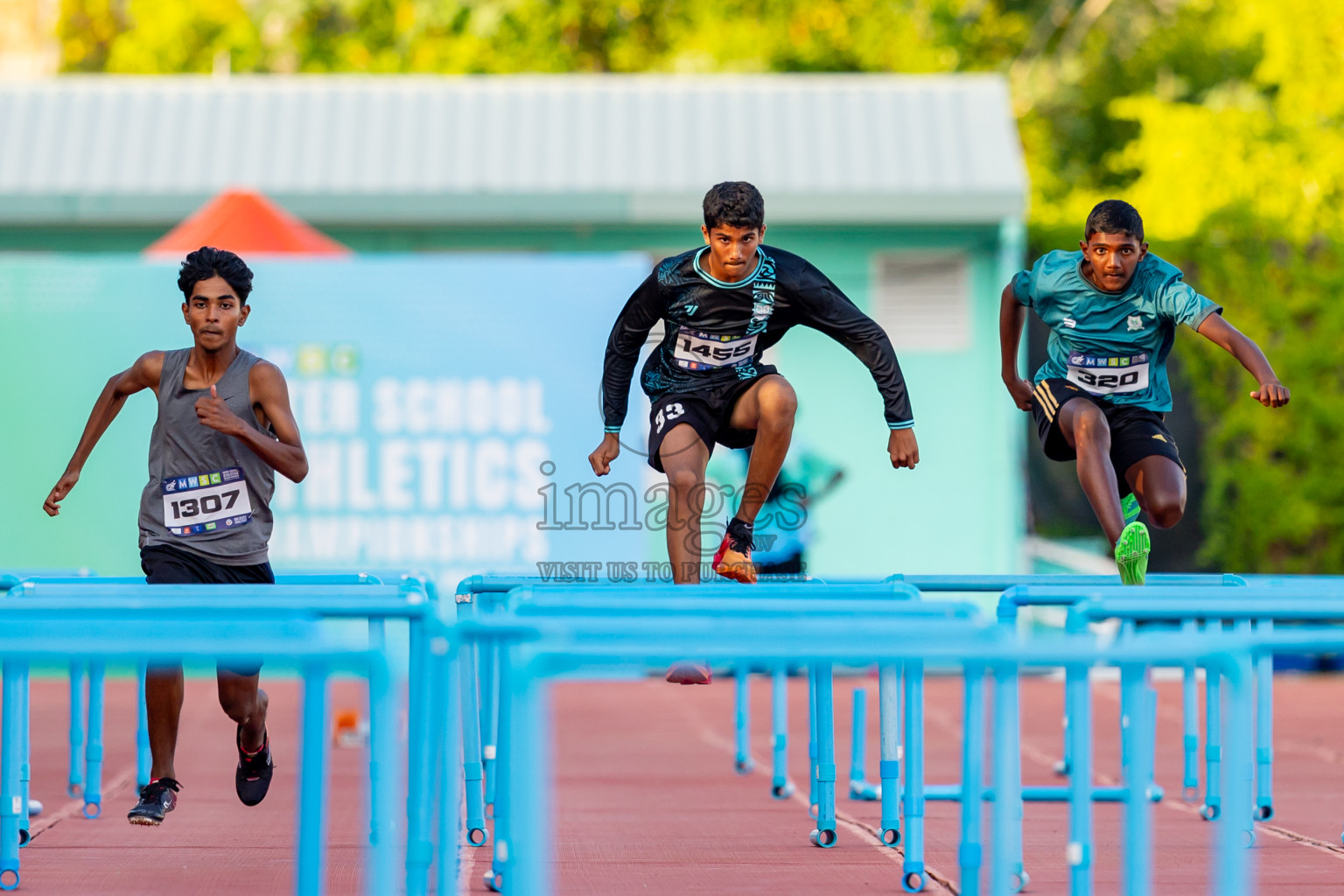 Day 4 of MWSC Interschool Athletics Championships 2024 held in Hulhumale Running Track, Hulhumale, Maldives on Tuesday, 12th November 2024. Photos by: Nausham Waheed / Images.mv