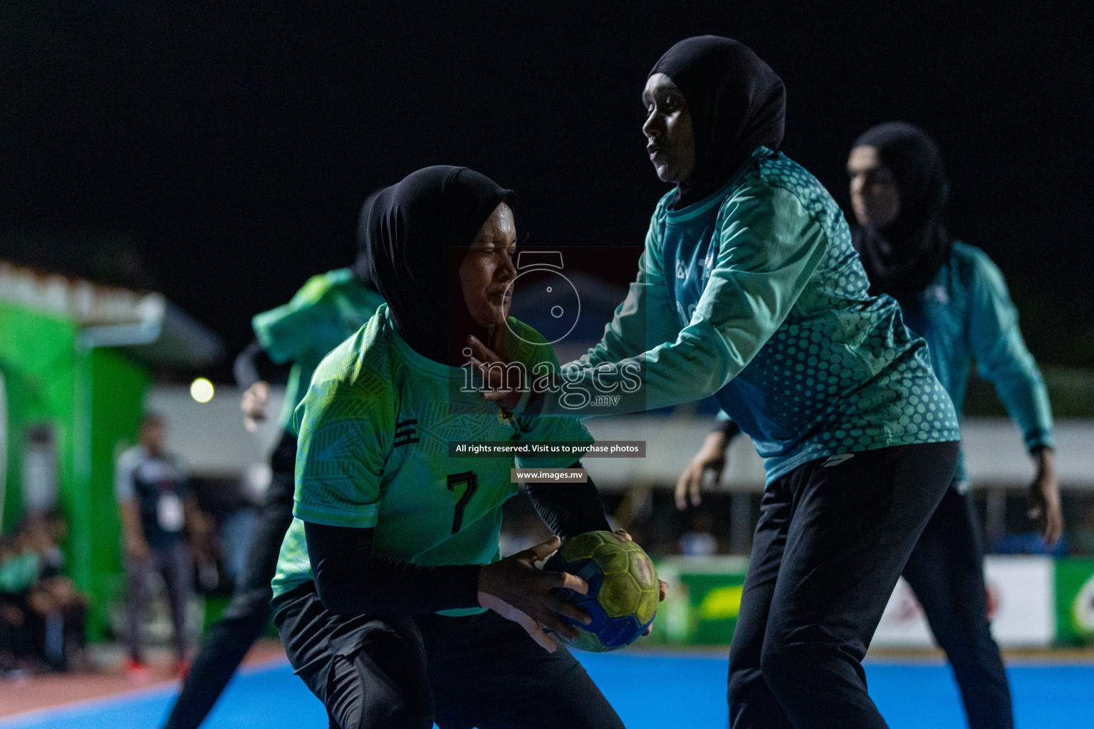 2nd Division Final of 7th Inter-Office/Company Handball Tournament 2023, held in Handball ground, Male', Maldives on Monday, 25th October 2023 Photos: Nausham Waheed/ Images.mv