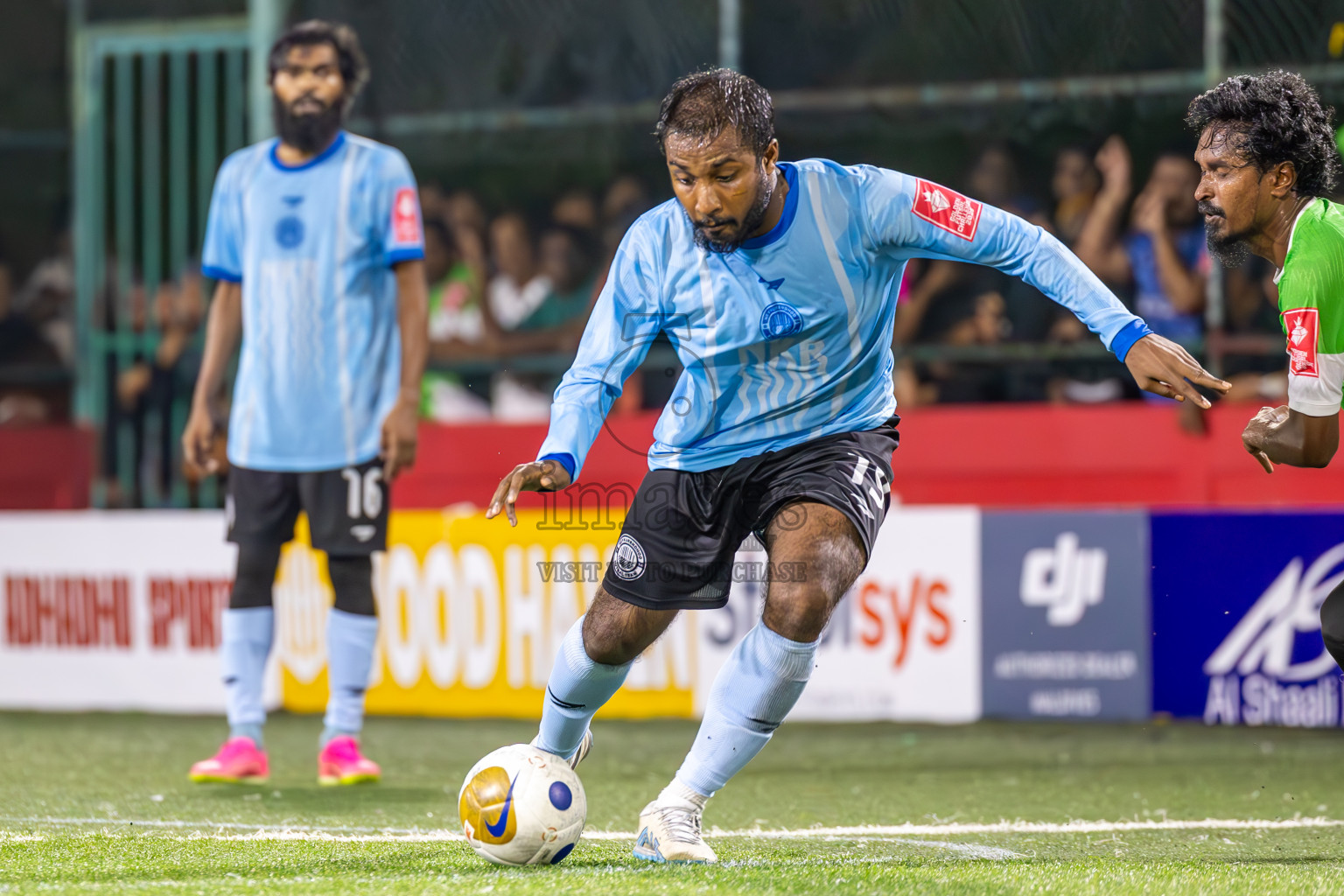HDh Naivaadhoo vs HDh Neykurendhoo in Haa Dhaalu Atoll Finals Day 28 of Golden Futsal Challenge 2025 was held on Saturday , 1st February 2025, in Hulhumale', Maldives. Photos: Ismail Thoriq / images.mv