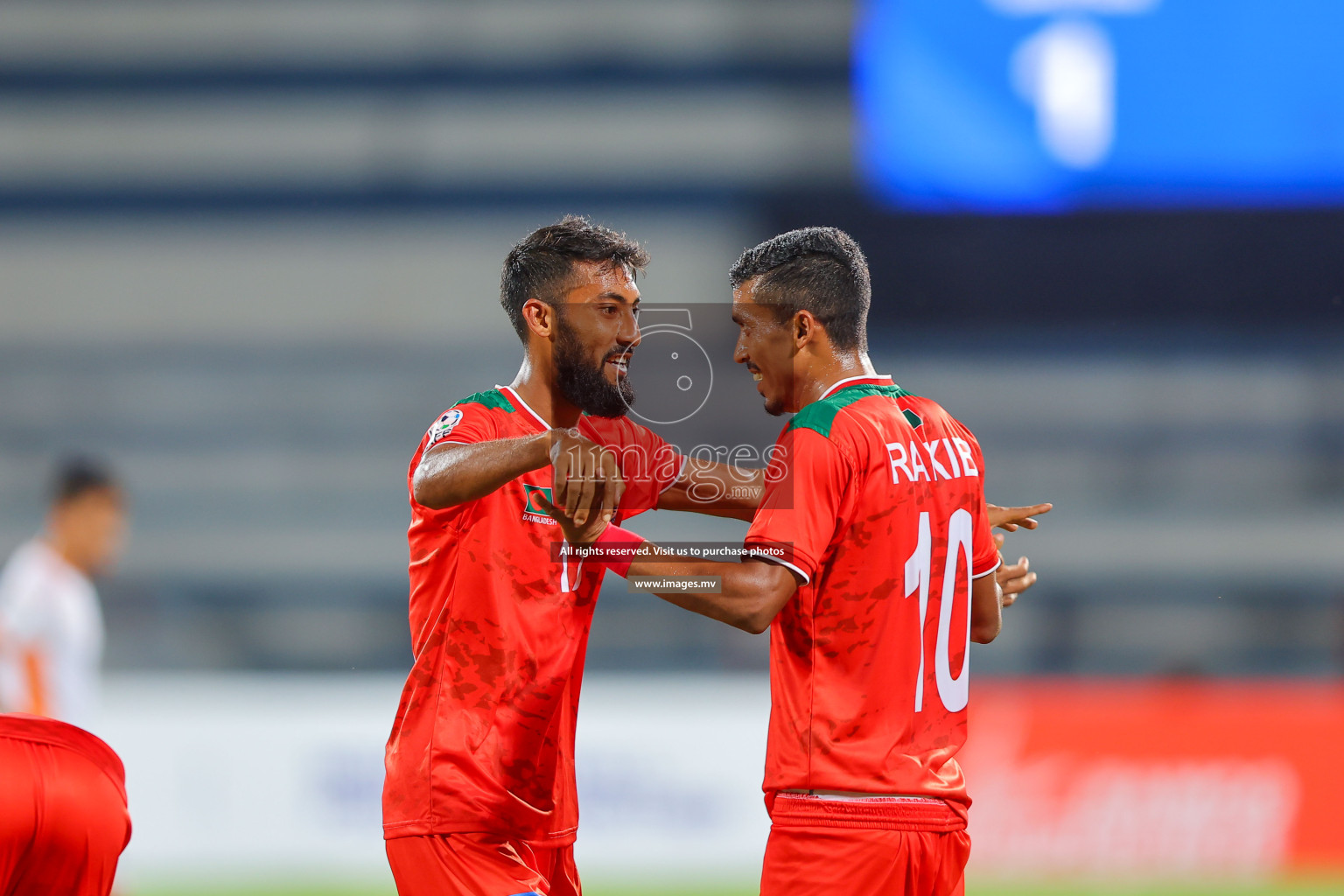 Bhutan vs Bangladesh in SAFF Championship 2023 held in Sree Kanteerava Stadium, Bengaluru, India, on Wednesday, 28th June 2023. Photos: Nausham Waheed / images.mv