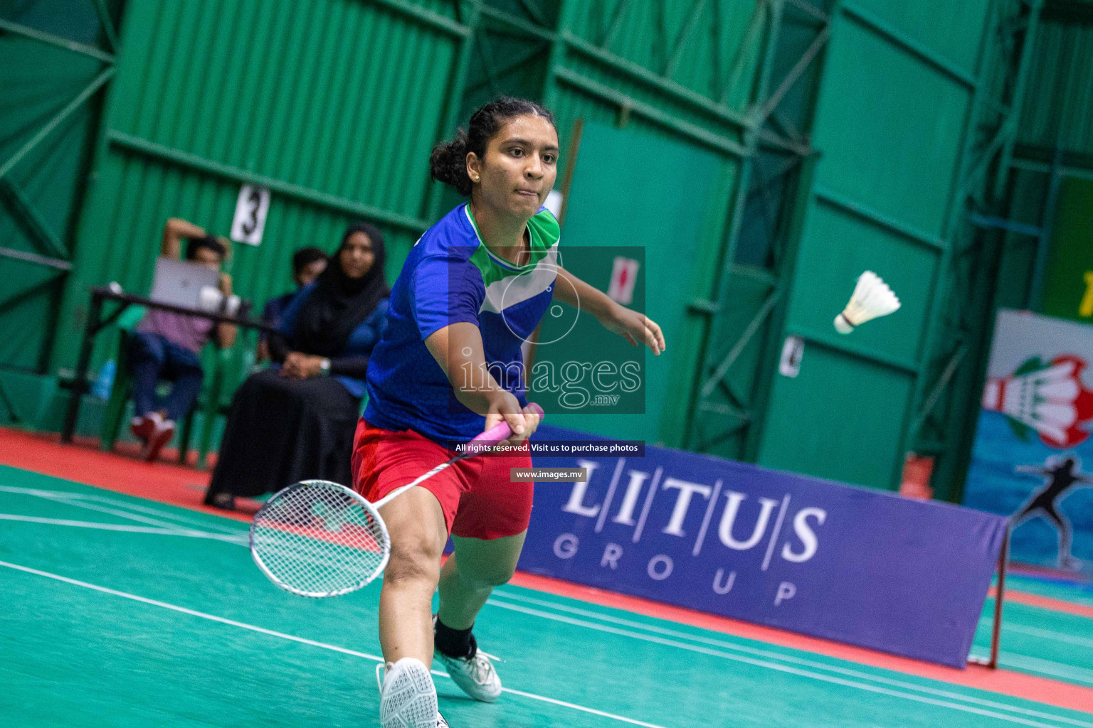 Finals of Li-Ning Maldives International Challenge 2023, was is held in Ekuveni Indoor Court, Male', Maldives on Saturday, 10th June 2023. Photos: Ismail Thoriq / images.mv