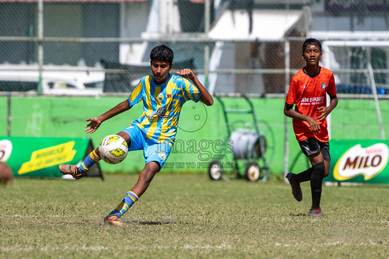 Day 3 of MILO Academy Championship 2024 (U-14) was held in Henveyru Stadium, Male', Maldives on Saturday, 2nd November 2024.
Photos: Hassan Simah / Images.mv