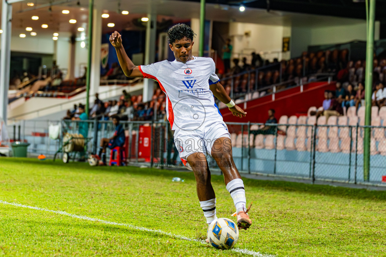 ODI Sport Club vs Victory Sports Club in Dhivehi Premier League 2025/26 held in National Football Stadium, Male', Maldives on Thursday, 2nd October 2025. Photos: Areef Adam / Images.mv