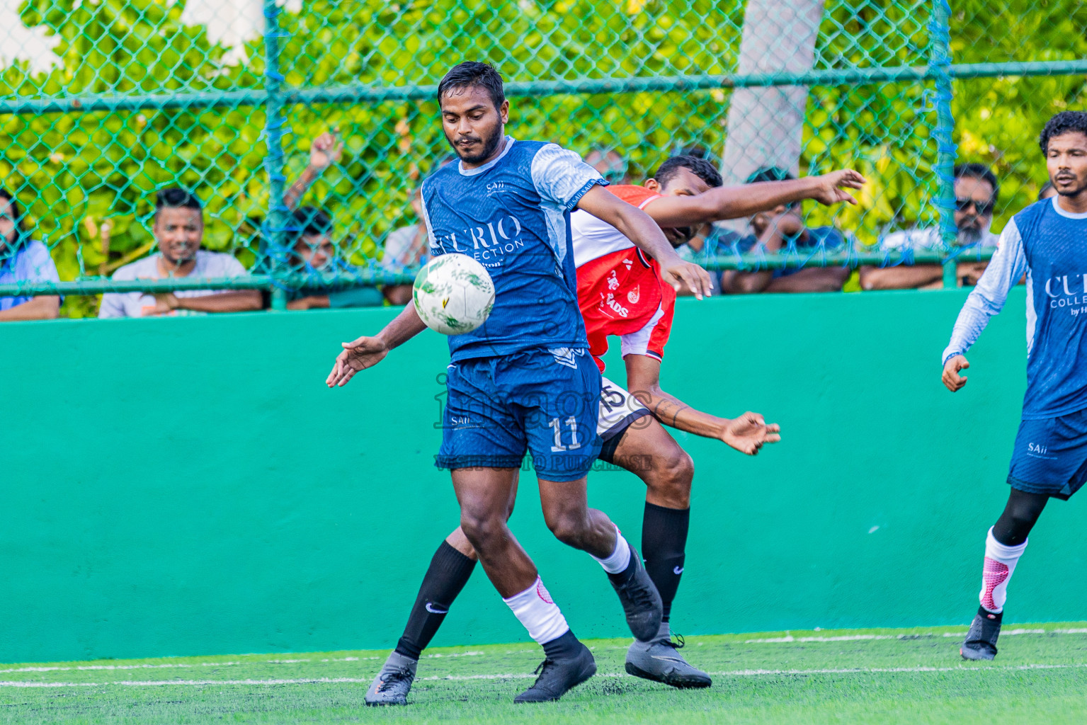 The Marina vs SAII Lagoon in Resort League 2025 (South Male Zone) day 11 was held on Thursday, 9th October 2025 in Crossroads's Maldives, Photos: Areef Adam / images.mv