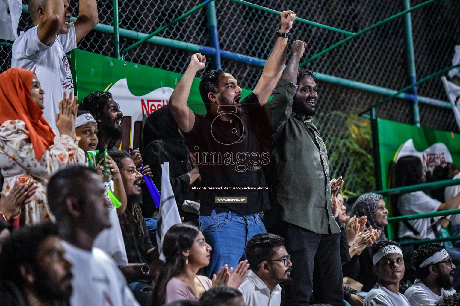 Finals of Milo 9th National Handball Tournament 2022 held in National Handball Grounds, Male', Maldives on 15 November 2022 Photos: Nausham Waheed / images.mv