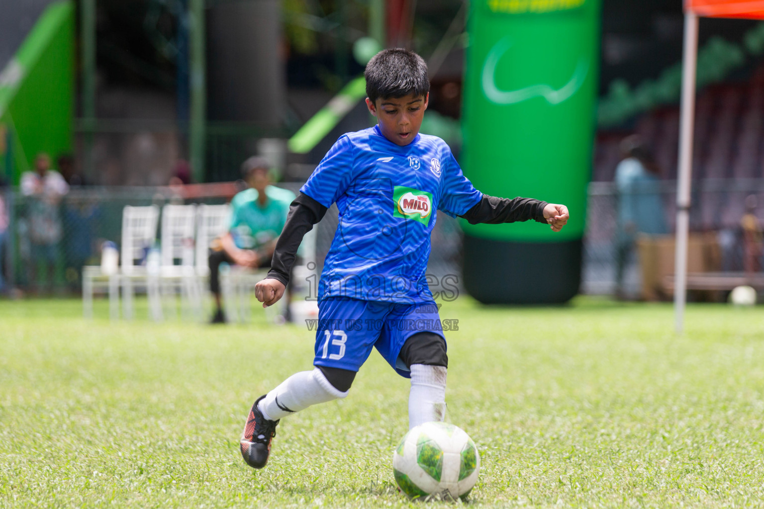 Day 2 of MILO Kids Football Fiesta was held at National Stadium in Male', Maldives on Saturday, 24th February 2024.