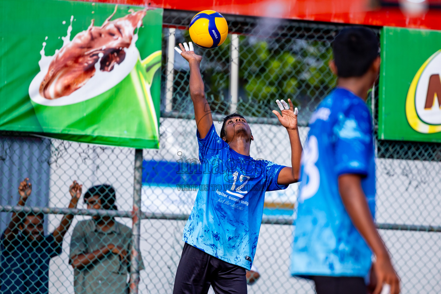 Day 13 of Interschool Volleyball Tournament 2024 was held in Ekuveni Volleyball Court at Male', Maldives on Thursday, 5th December 2024. Photos: Nausham Waheed / images.mv