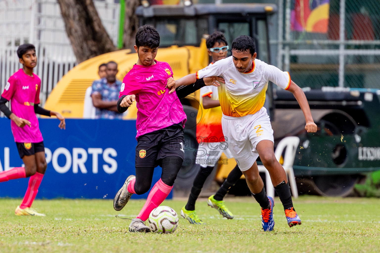 Club Eagles vs United Victory (U14) in Day 11 of Dhivehi Youth League 2024 held at Henveiru Stadium on Tuesday, 17th December 2024. Photos: Nausham Waheed / Images.mv