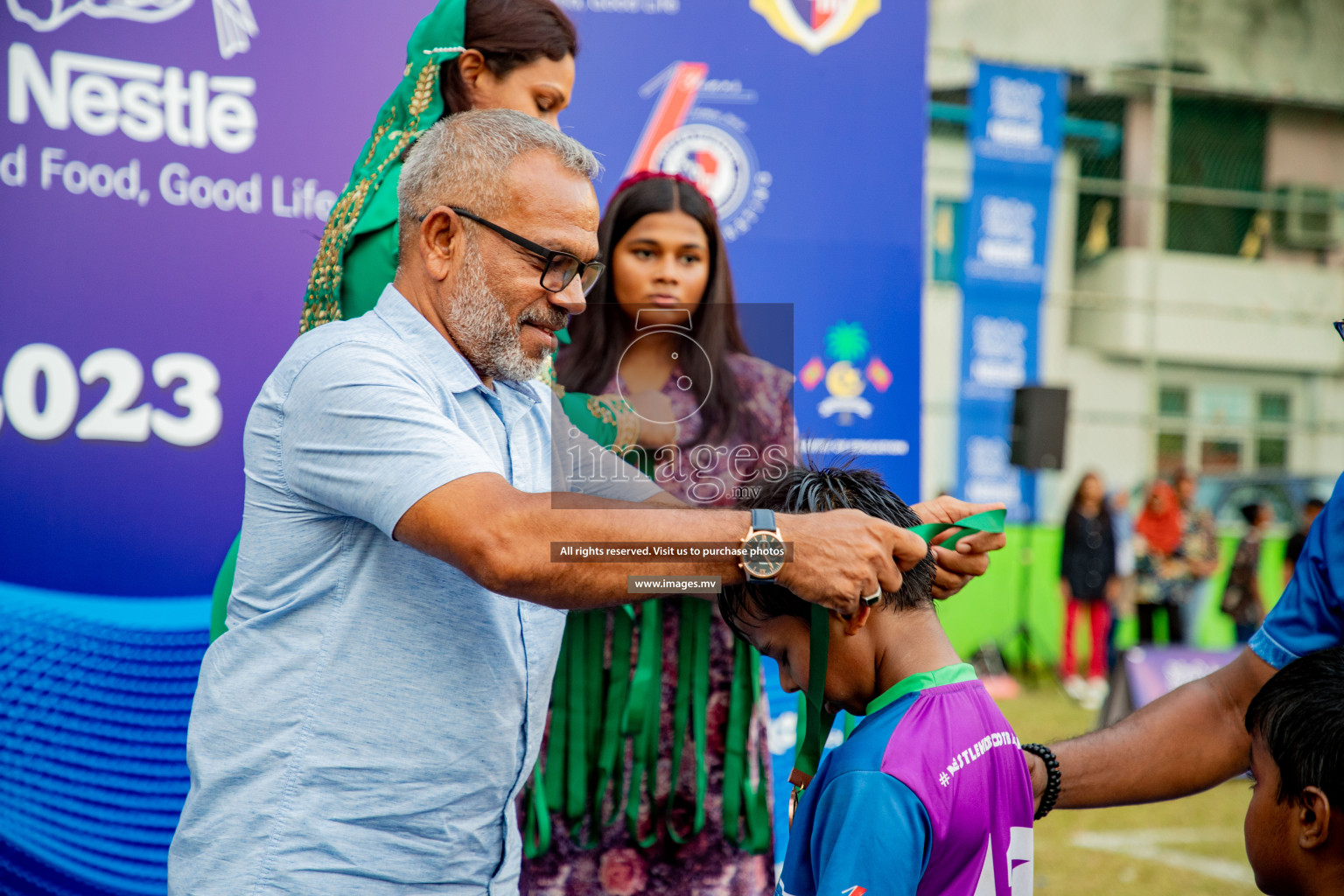 Finals & Closing Ceremony of Nestlé Kids Football Fiesta 2023 held in Male', Maldives on 25 February 2023