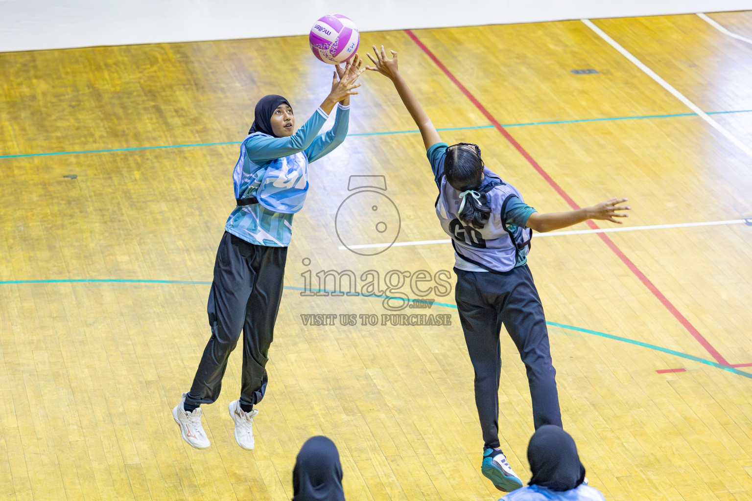 Day 14 of 26th Inter-School Netball Tournament 2025 was held in Social Center Indoor Hall on Tuesday, 4th November 2025. Photos: Areef Adam / images.mv
