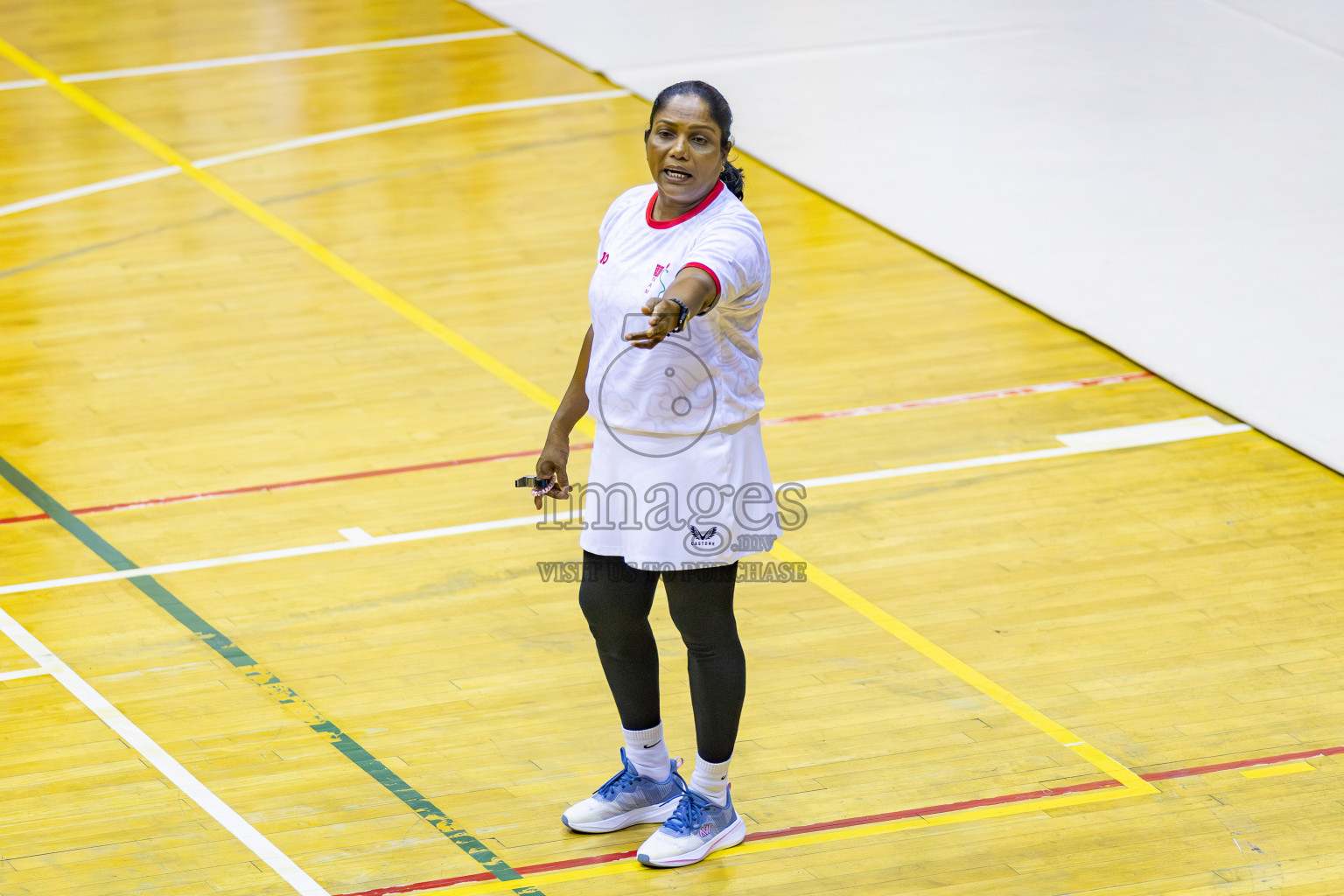 Day 3 of Inter-School Netball Tournament 2025 was held in Social Center Indoor Hall on Monday, 20th October 2025. Photos: Areef Adam / images.mv
