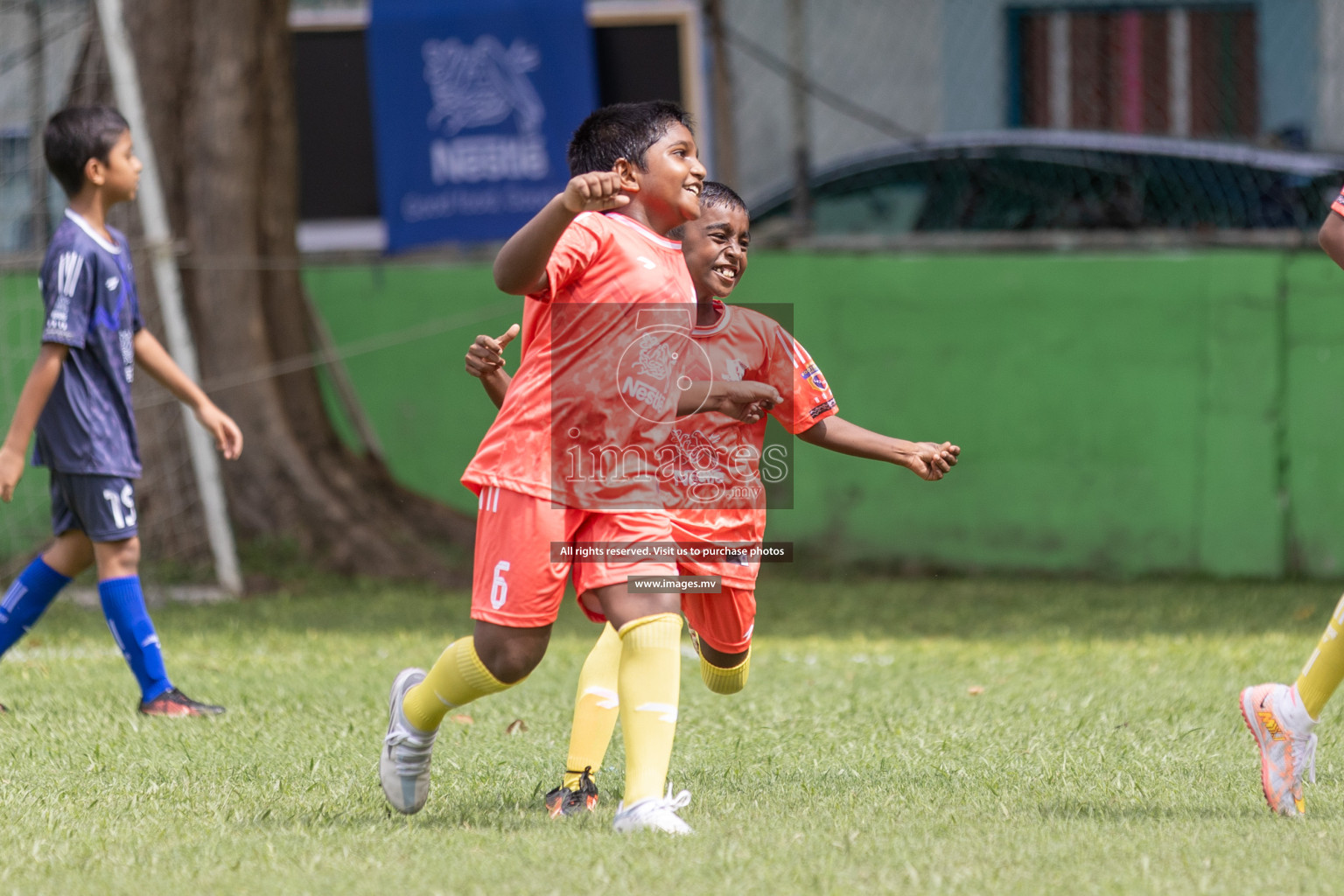 Day 1 of Nestle kids football fiesta, held in Henveyru Football Stadium, Male', Maldives on Wednesday, 11th October 2023 Photos: Shut Abdul Sattar/ Images.mv