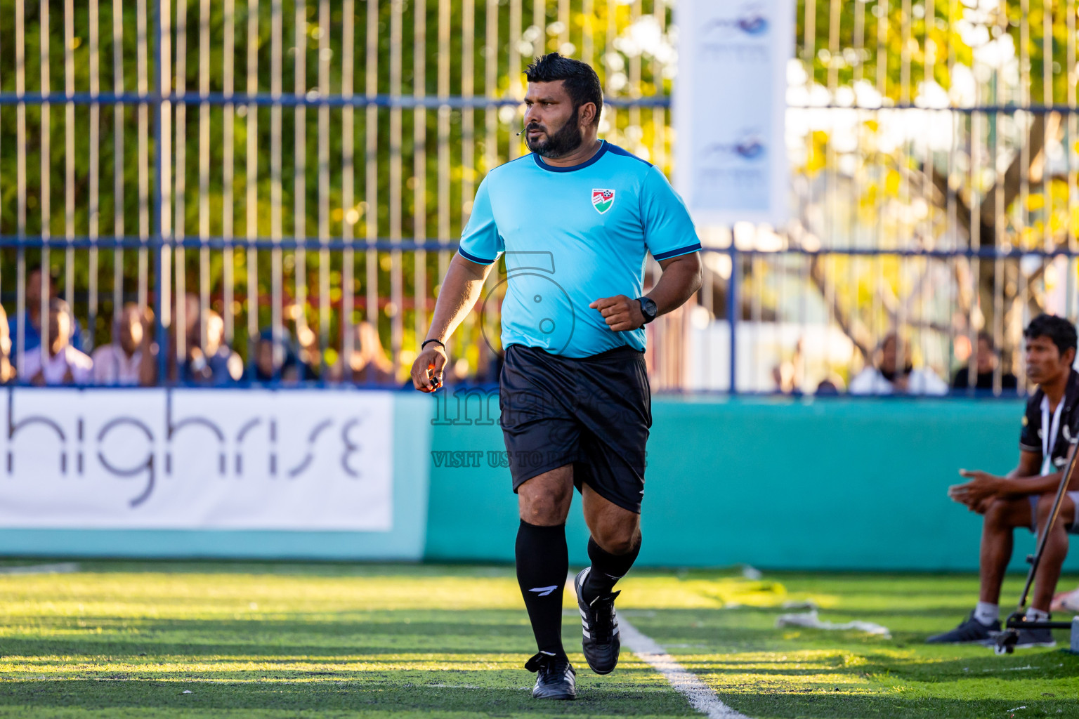 Dhonfan vs Goidhoo in Day 3 of Better in Baa Futsal Fiesta 2025 Woman's division held in B. Eydhafushi, Maldives on Friday, 7th November 2025. Photos: Nausham Waheed / images.mv