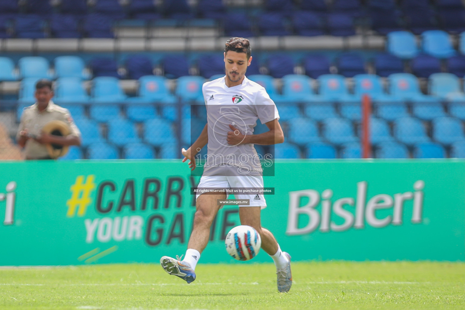 Kuwait vs Bangladesh in the Semi-final of SAFF Championship 2023 held in Sree Kanteerava Stadium, Bengaluru, India, on Saturday, 1st July 2023. Photos: Nausham Waheed, Hassan Simah / images.mv