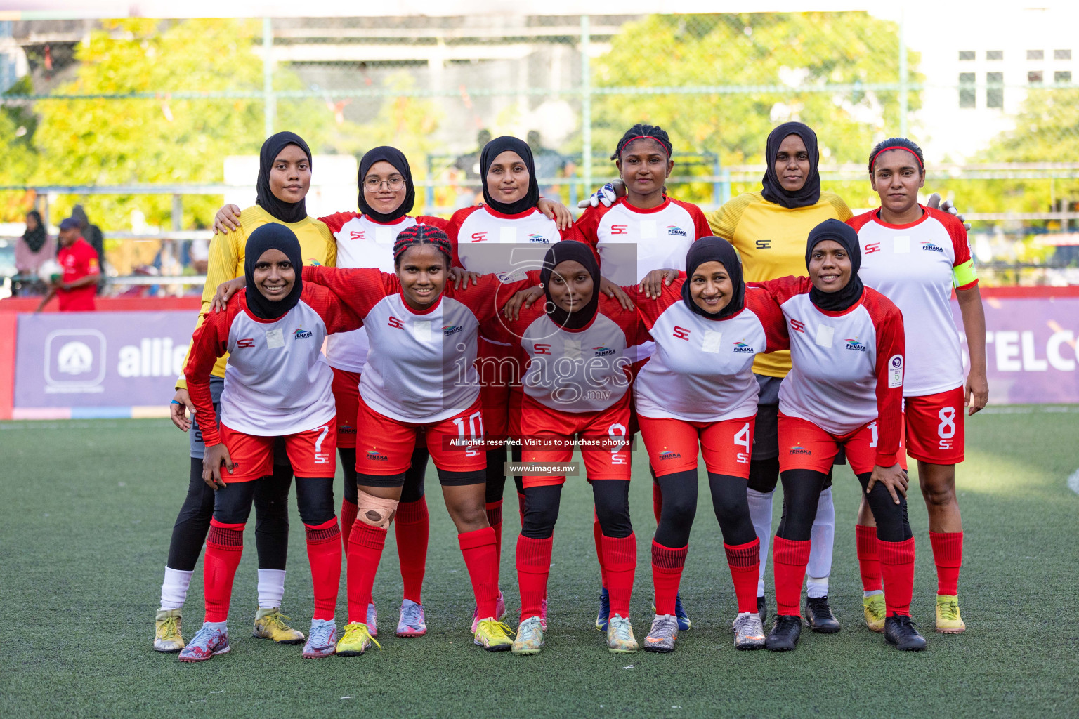 DSC vs Fenaka in Eighteen Thirty 2023 held in Hulhumale, Maldives, on Monday, 14th August 2023. Photos: Nausham Waheed / images.mv