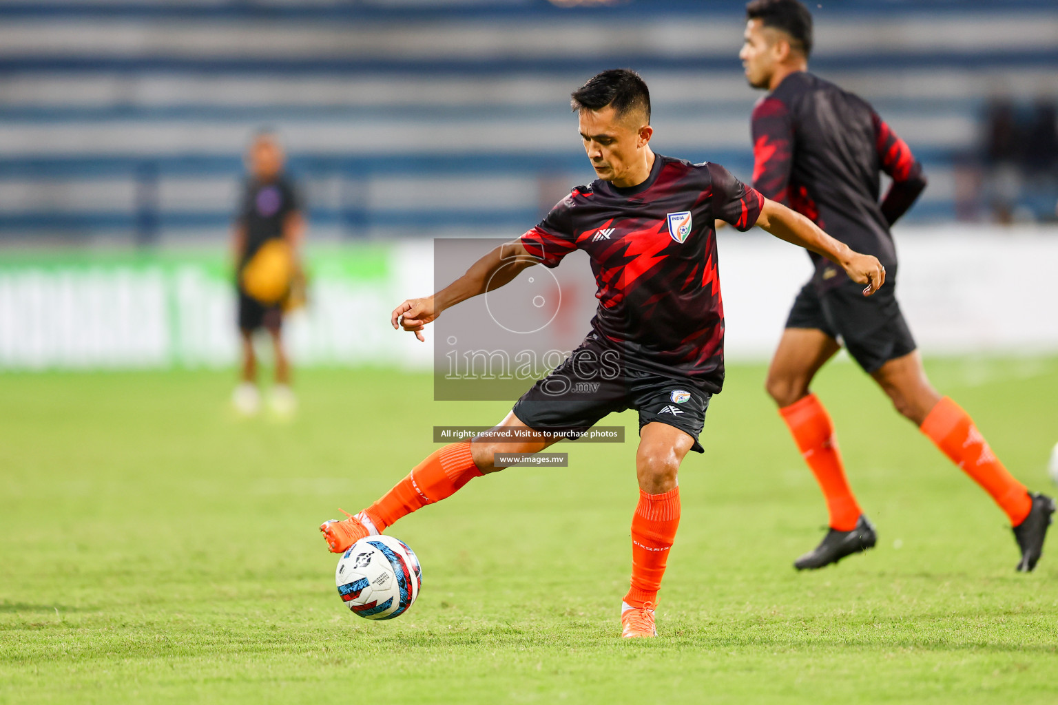 Nepal vs India in SAFF Championship 2023 held in Sree Kanteerava Stadium, Bengaluru, India, on Saturday, 24th June 2023. Photos: Nausham Waheed, Hassan Simah / images.mv