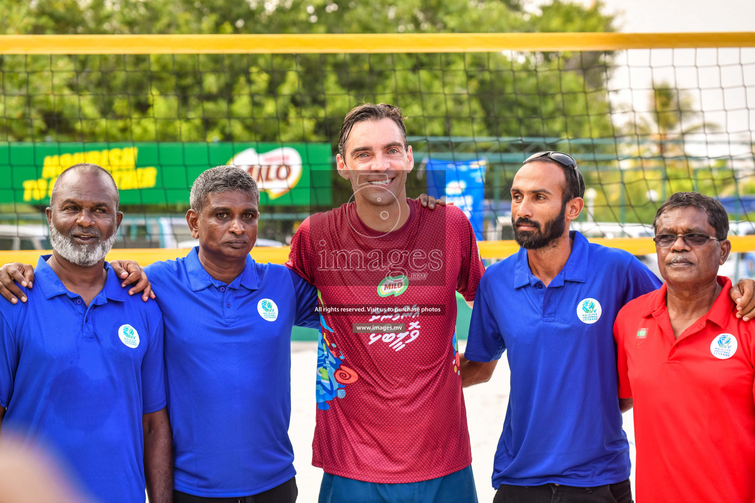 Vollyball players trainning session with Giba Photos by Nausham waheed