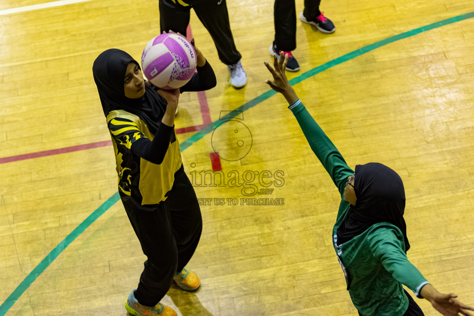 Day 8 of 26th Inter-School Netball Tournament 2025 was held in Social Center Indoor Hall on Sunday, 26th October 2025. Photos: Hassan Simah / images.mv