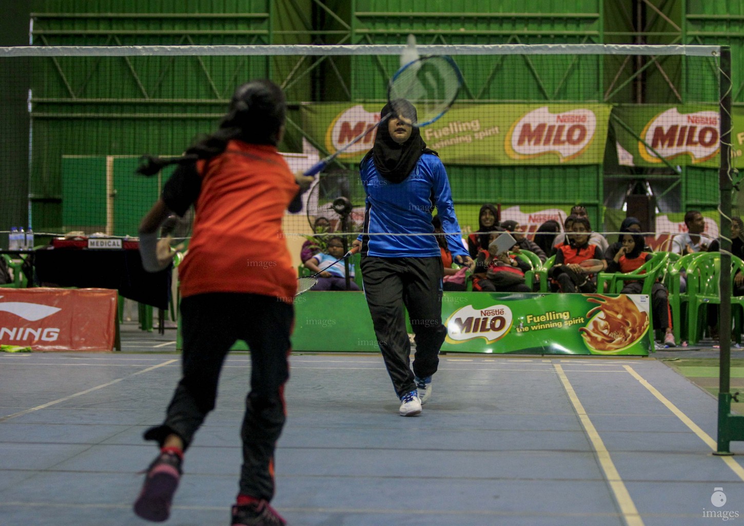 14th Interschool Badminton Tournament 2016, Sunday, March 20, 2016. (Images.mv Photo: Mohamed Ahsan)