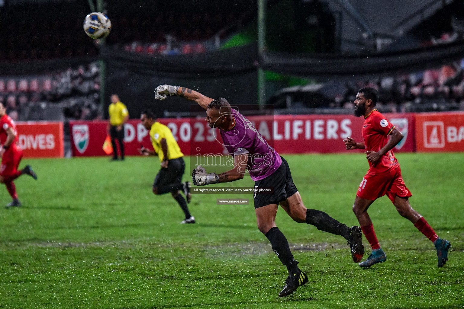 Super United Sports vs Da Grande in Dhivehi Premier League Qualification 22 on 30th Aug 2022, held in National Football Stadium, Male', Maldives Photos: Nausham Waheed / Images.mv