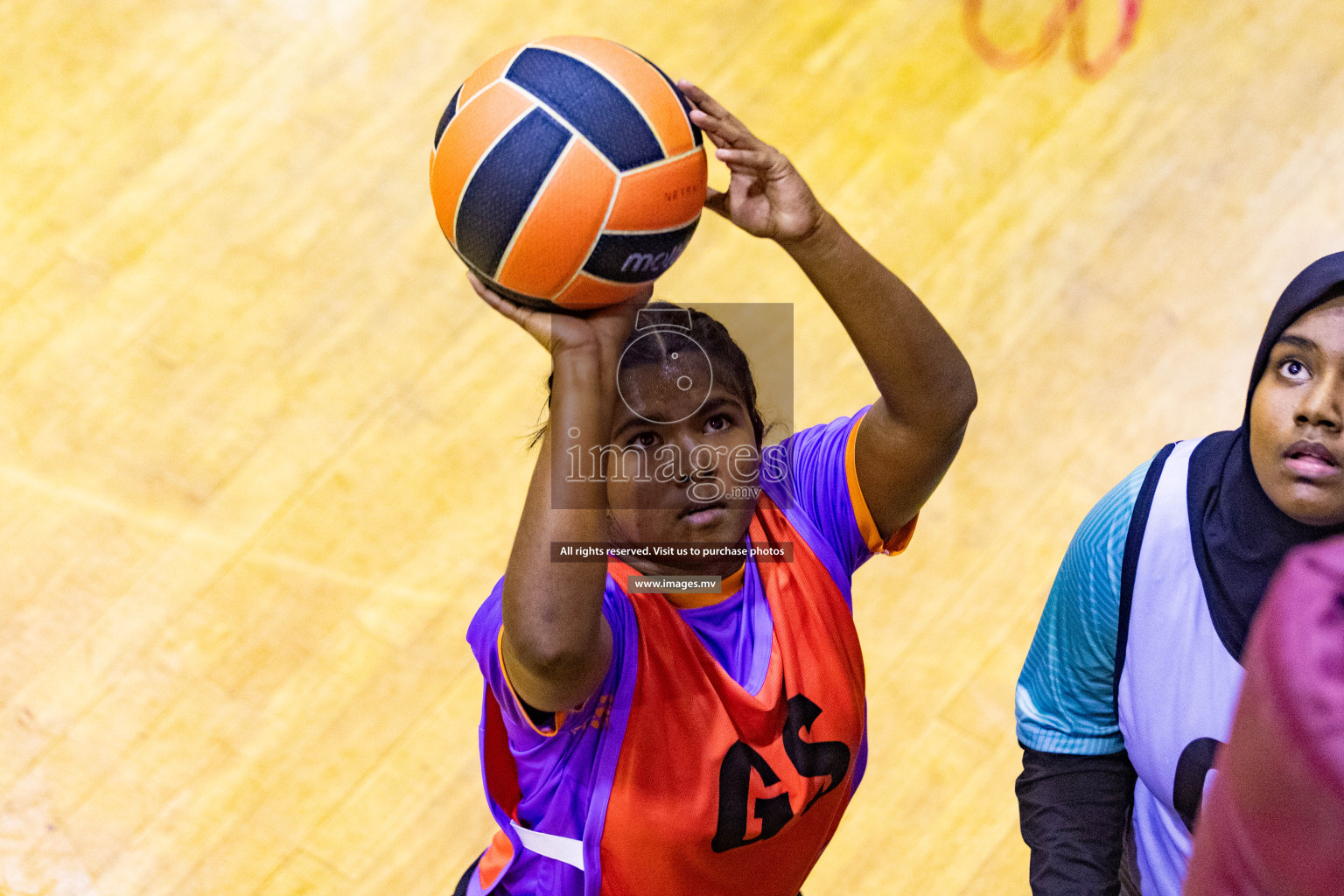 Day2 of 24th Interschool Netball Tournament 2023 was held in Social Center, Male', Maldives on 28th October 2023. Photos: Nausham Waheed / images.mv