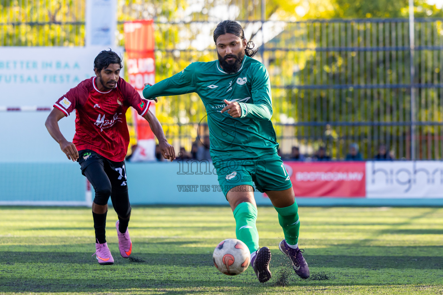 Maalhos vs Goidhoo in Day 6 of Better in Baa Futsal Fiesta 2025 Men's division held in B. Eydhafushi, Maldives on Monday, 10th November 2025. Photos: Nausham Waheed / images.mv