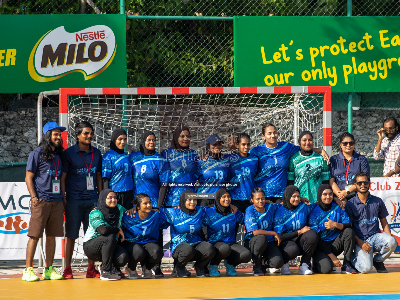 Day 7 of MILO 6th Inter Office Handball Tournament 2022 Photos by Ismail Thoriq & Shu Abdul Sattar