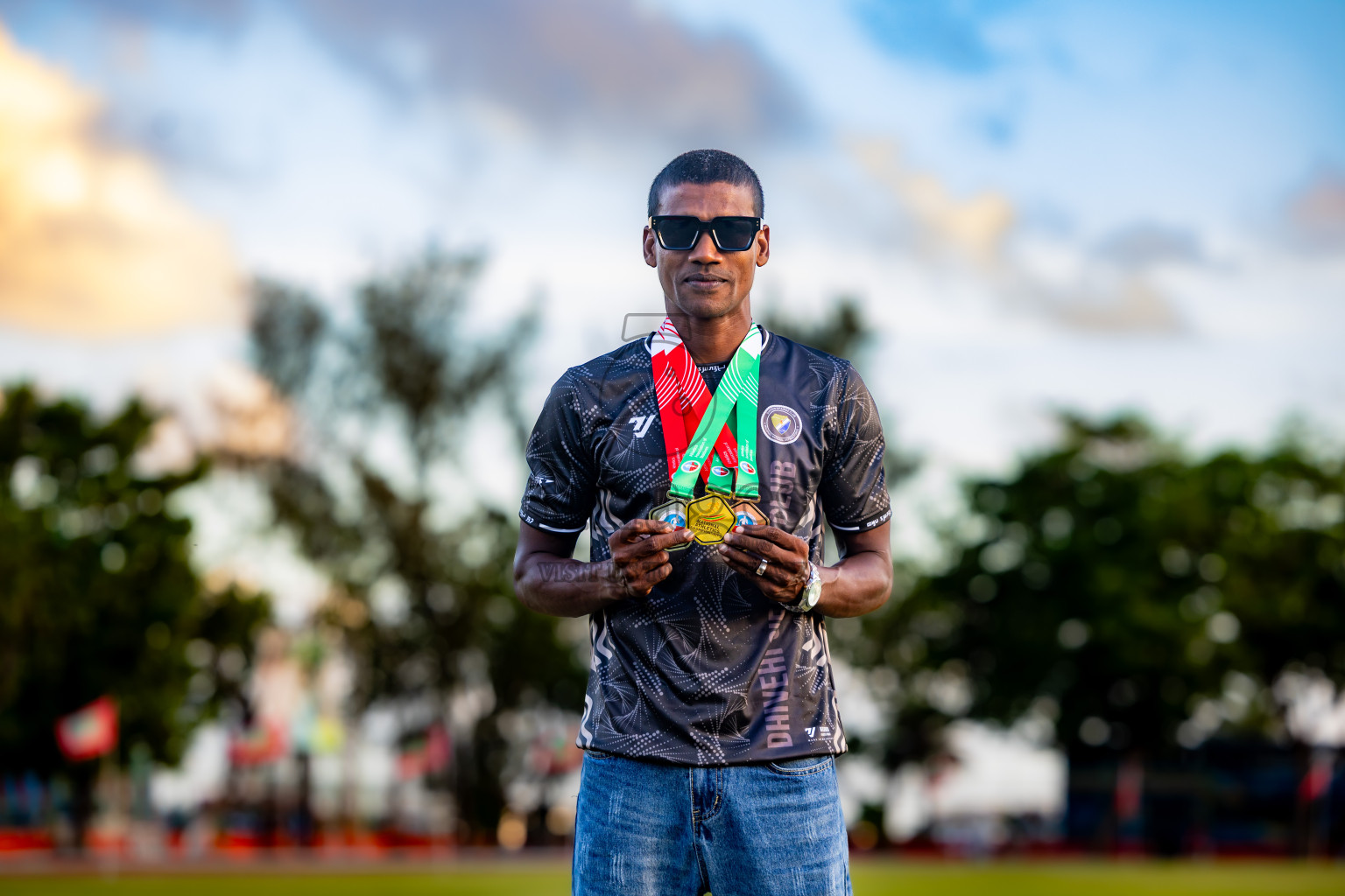 Day 3 of National Athletics Championship 2025 was held at Ekuveni Running Ground in Male', Maldives on Saturday, 16th August 2025. Photos: Nausham Waheed / images.mv