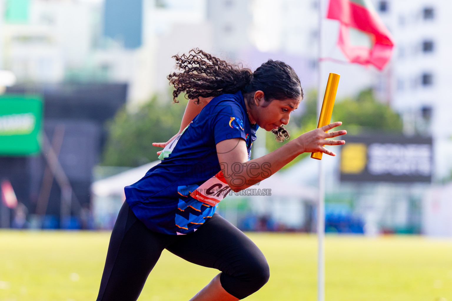 Day 3 of National Athletics Championship 2025 was held at Ekuveni Running Ground in Male', Maldives on Saturday, 16th August 2025. Photos: Nausham Waheed / images.mv
