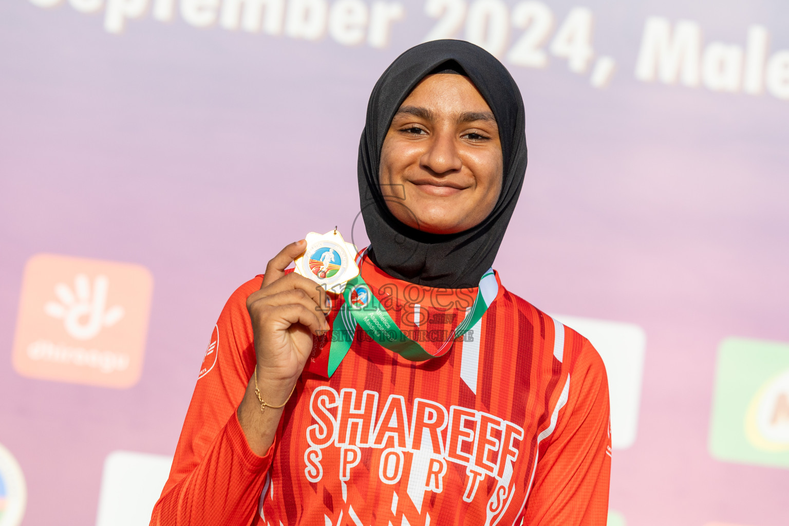 Day 2 of 33rd National Athletics Championship was held in Ekuveni Track at Male', Maldives on Friday, 6th September 2024.
Photos: Ismail Thoriq  / images.mv