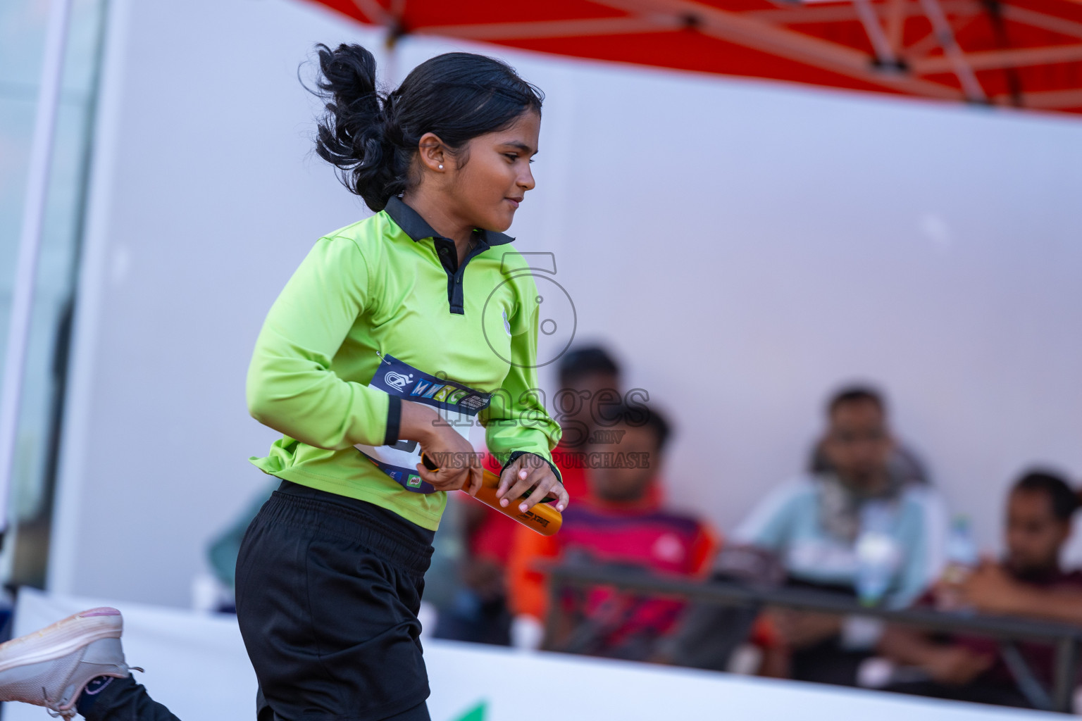 Day 5 of MWSC Interschool Athletics Championships 2024 held in Hulhumale Running Track, Hulhumale, Maldives on Wednesday, 13th November 2024. Photos by: Ismail Thoriq / Images.mv