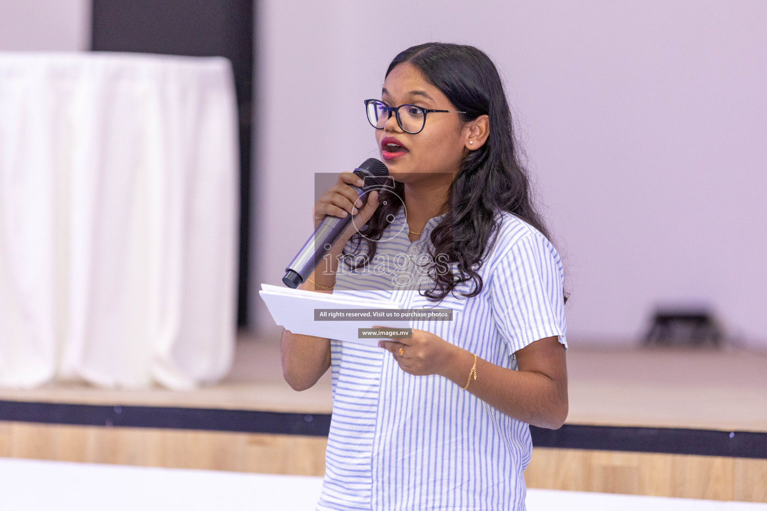 Draw Ceremony of Nestle' Kids Netball Fiesta 2023 held in Salaahudheen School, Hulhumale', Maldives on Monday, 27th November 2023