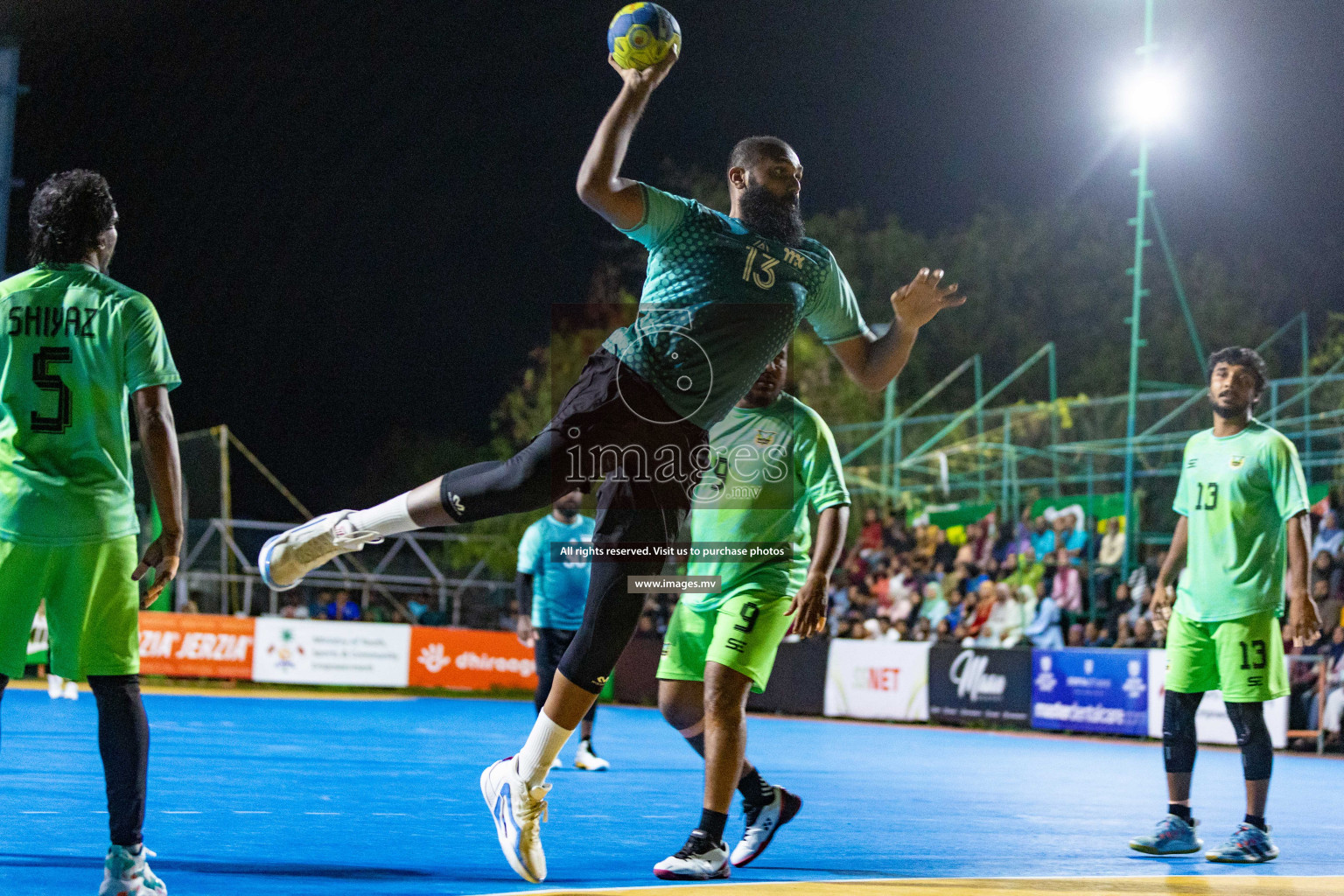 1st Division Final of 7th Inter-Office/Company Handball Tournament 2023, held in Handball ground, Male', Maldives on Monday, 24th October 2023 Photos: Nausham Waheed/ Images.mv