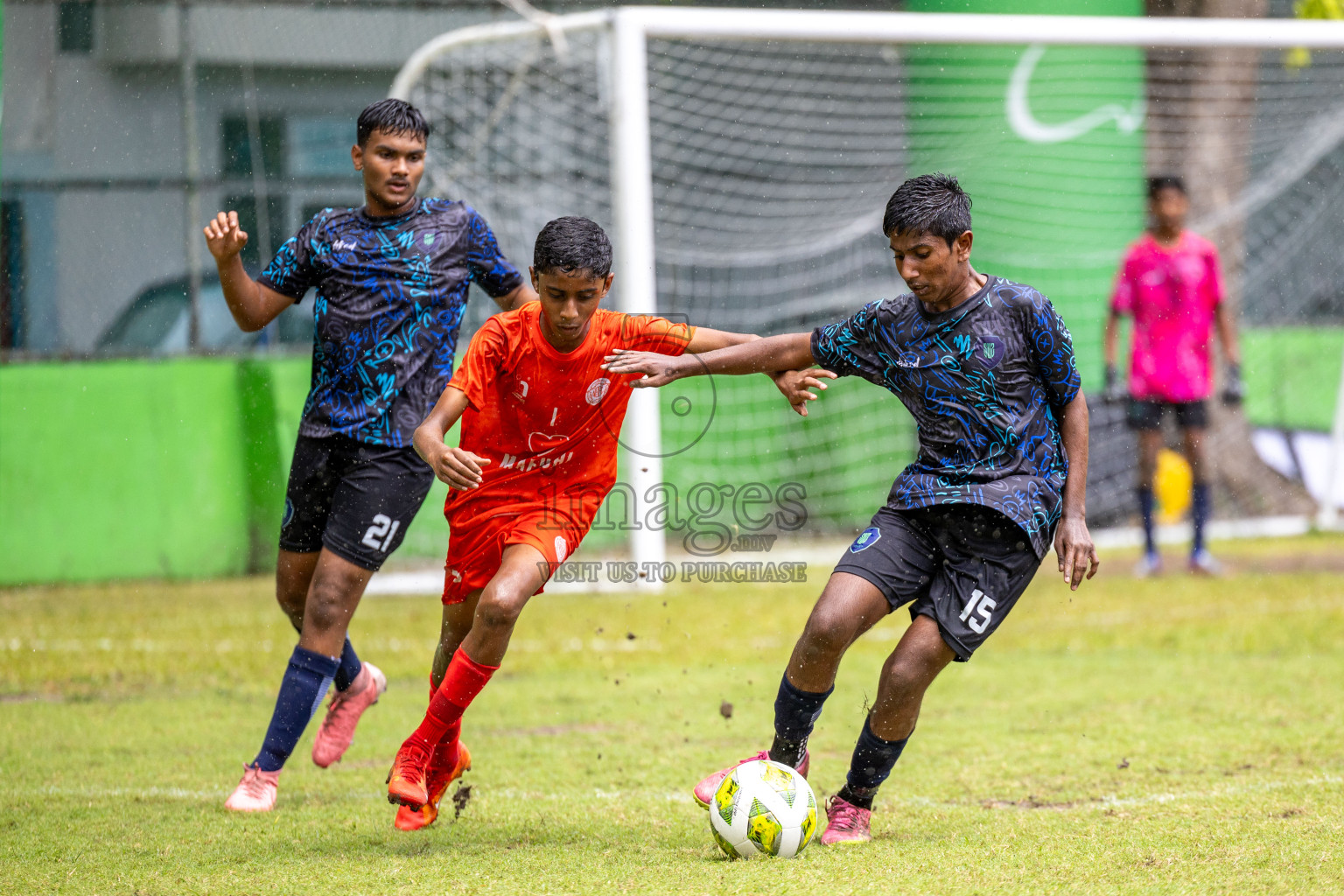 Day 4 of MILO Academy Championship 2024 (U-14) was held in Henveyru Stadium, Male', Maldives on Sunday, 3rd November 2024.
Photos: Ismail Thoriq /  Images.mv