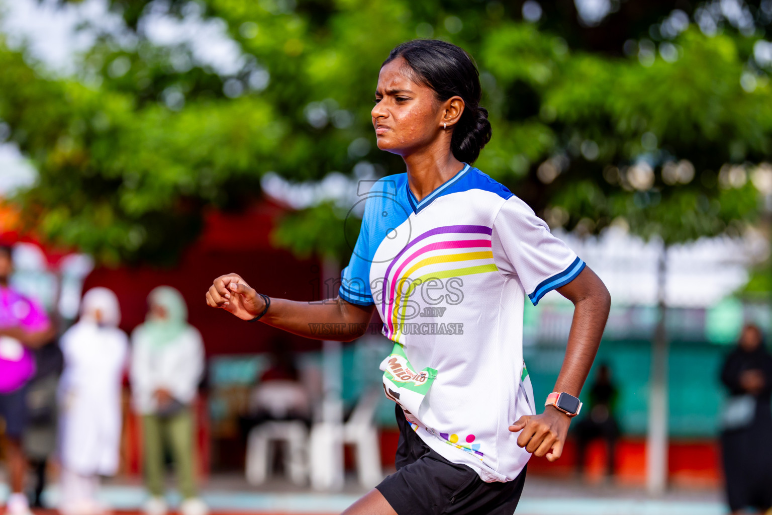 Day 5 of Inter-school Athletics Championship 2025 held in Ekuveni Synthetic Track, Male', Maldives on Saturday, 11th October 2025. Photos by: Nausham Waheed / Images.mv