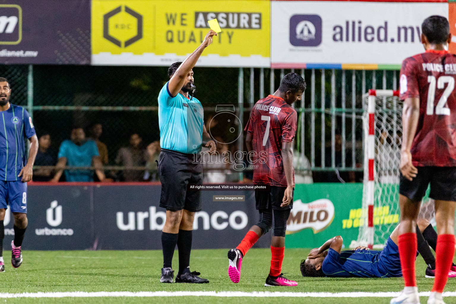 Club Immigration vs Police Club in Club Maldives Cup 2023 held in Hulhumale, Maldives, on Sunday, 16th July 2023 Photos: Ismail Thoriq / images.mv