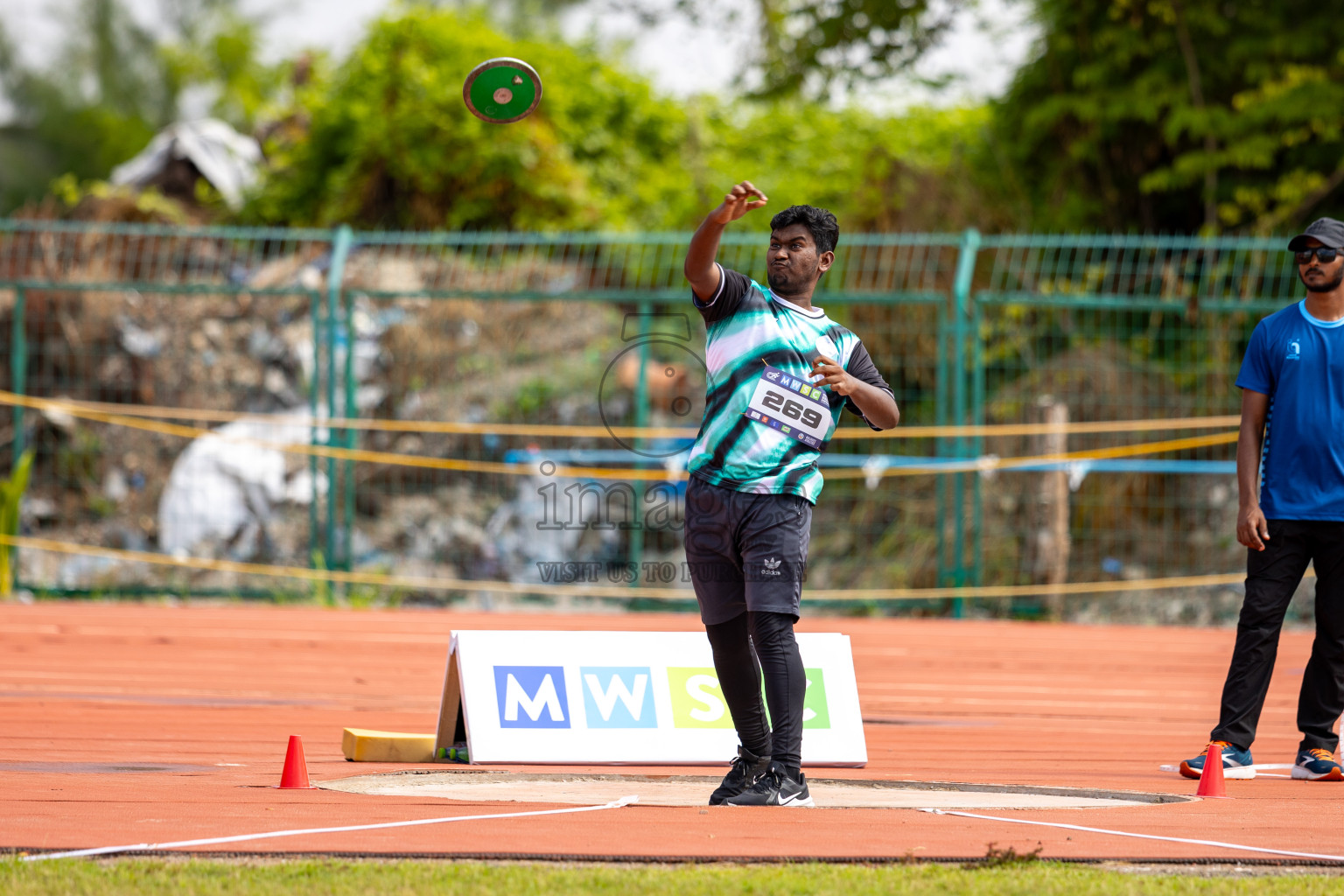 Day 2 of MWSC Interschool Athletics Championships 2024 held in Hulhumale Running Track, Hulhumale, Maldives on Sunday, 10th November 2024.
Photos by: Ismail Thoriq / Images.mv