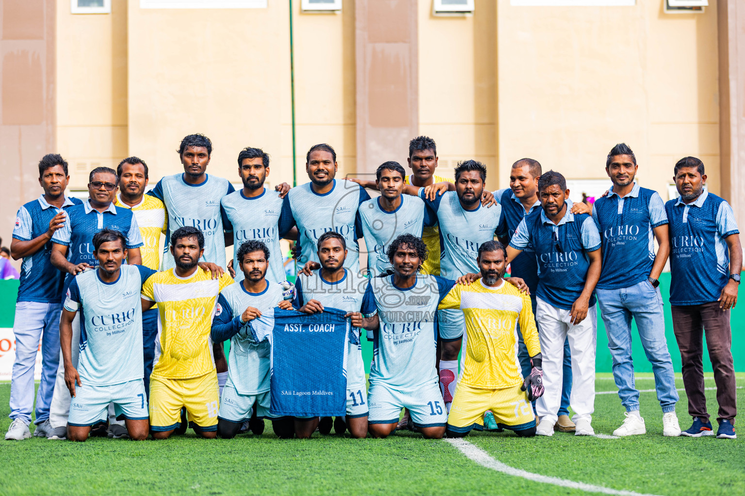 Waldorf Astoria vs Saii Lagoon in Resort League 2025 (South Male Zone) day 2 was held on Monday, 29th September 2025 in Crossroads's Maldives, Photos: Areef Adam / images.mv