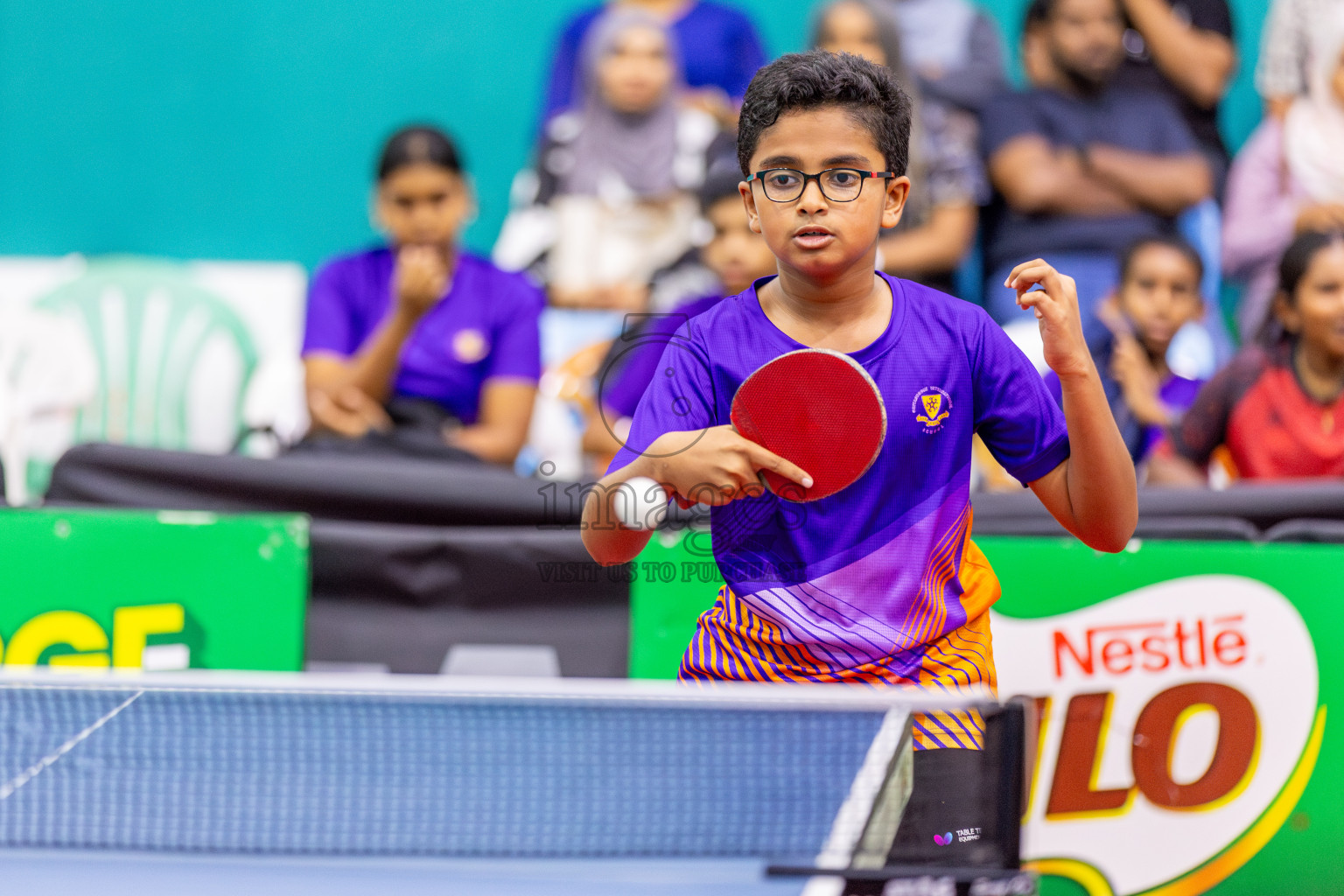 Day 8 of Interschool Table Tennis Tournament 2025 held at Male' TT Hall, Male', Maldives on Thursday, 22nd May 2025.
Photos by: Ismail Thoriq / images.mv