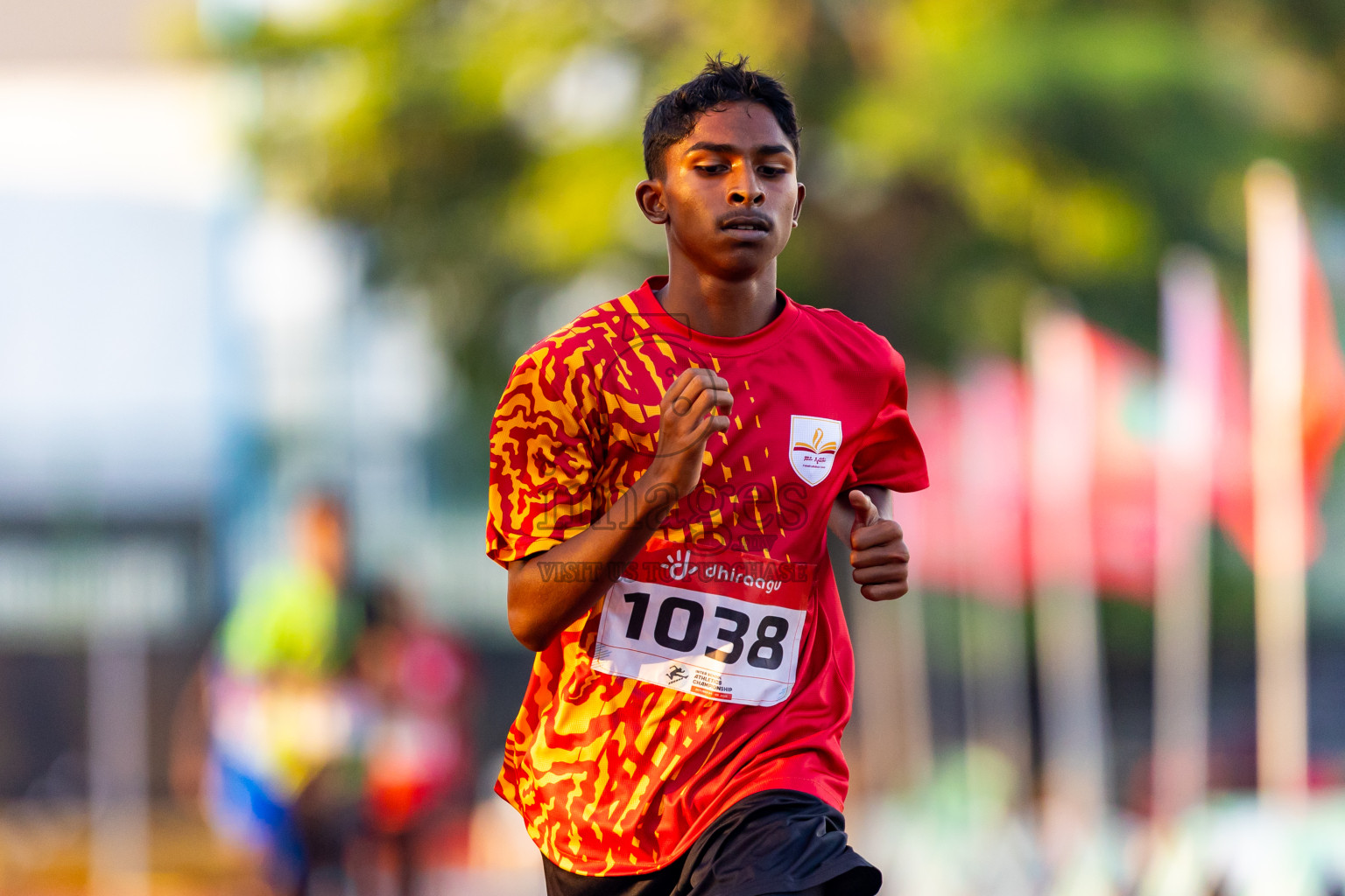 Day 4 of Inter-school Athletics Championship 2025 held in Ekuveni Synthetic Track, Male', Maldives on Thursday, 09th October 2025. Photos by: Nausham Waheed / Images.mv