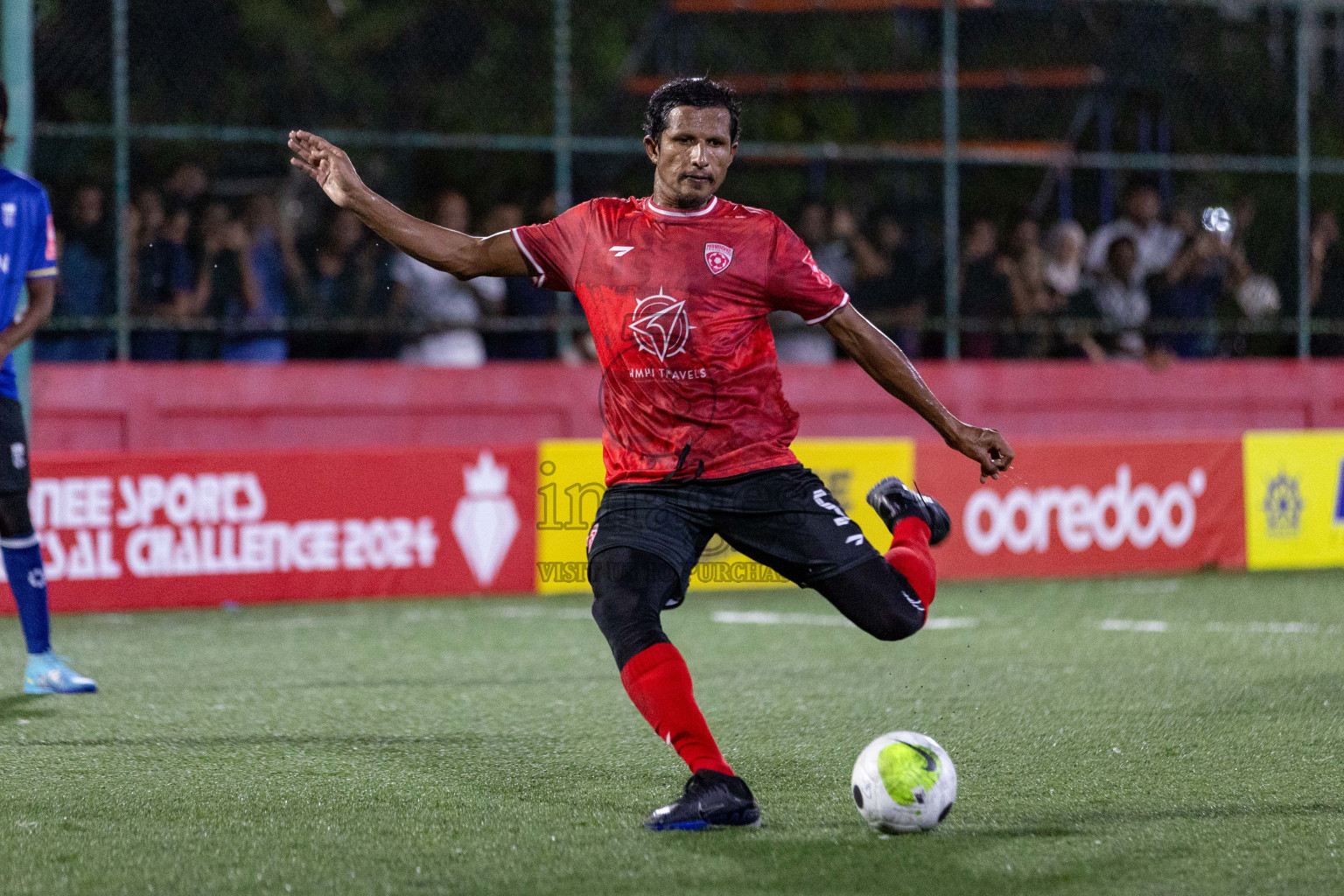 ADh Omadhoo vs ADh Mahibadhoo in Day 4 of Golden Futsal Challenge 2024 was held on Thursday, 18th January 2024, in Hulhumale', Maldives Photos: Nausham Waheed / images.mv