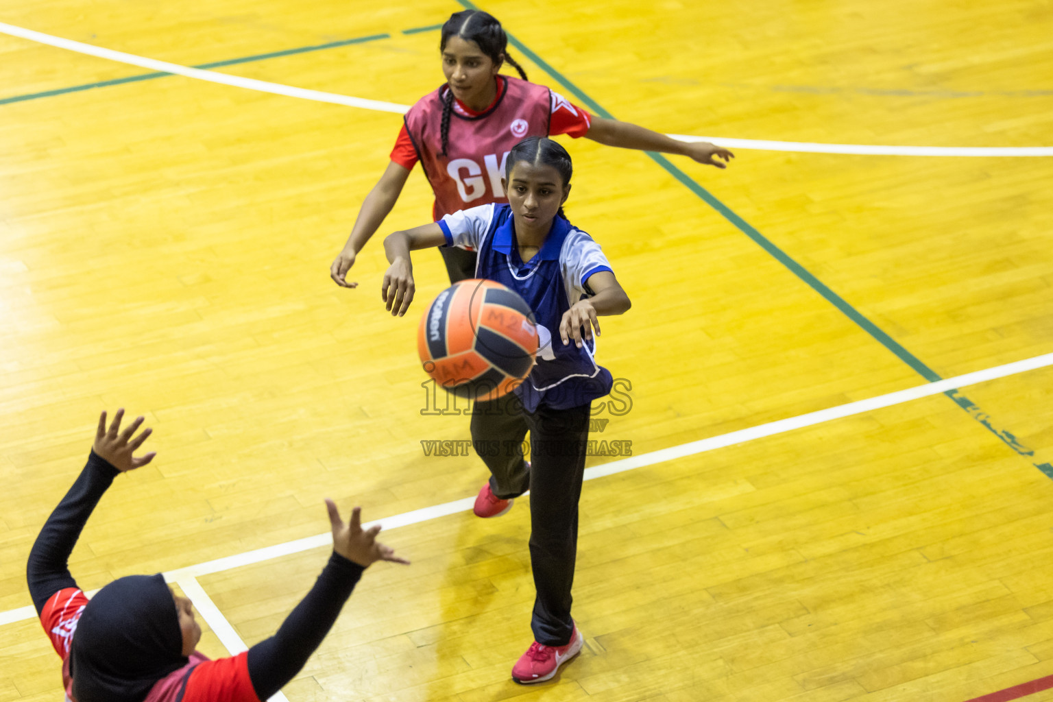 Day 8 of 25th Inter-School Netball Tournament was held in Social Center at Male', Maldives on Sunday, 18th August 2024.