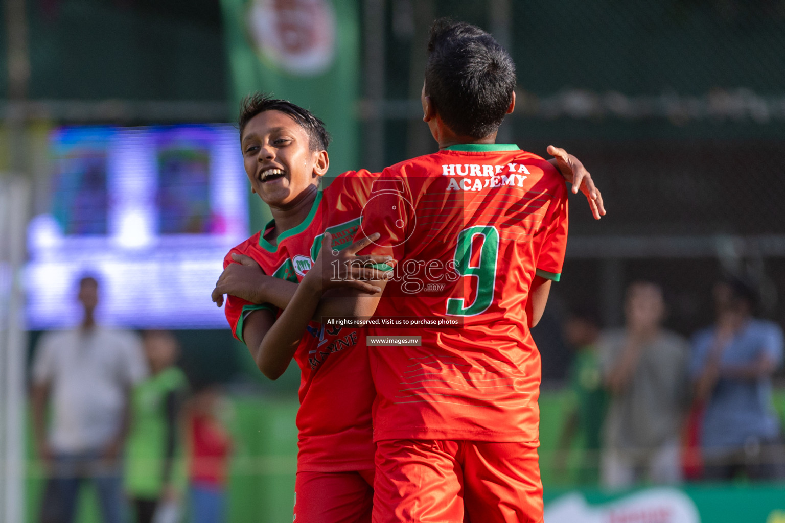 Day 1 of MILO Academy Championship 2023 (U12) was held in Henveiru Football Grounds, Male', Maldives, on Friday, 18th August 2023. Photos: Mohamed Mahfooz Moosa / images.mv