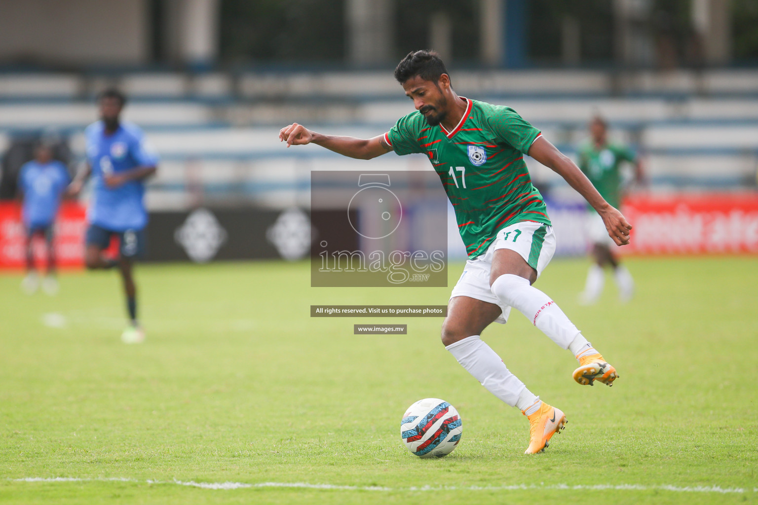 Bangladesh vs Maldives in SAFF Championship 2023 held in Sree Kanteerava Stadium, Bengaluru, India, on Saturday, 25th June 2023. Photos: Nausham Waheed, Hassan Simah / images.mv