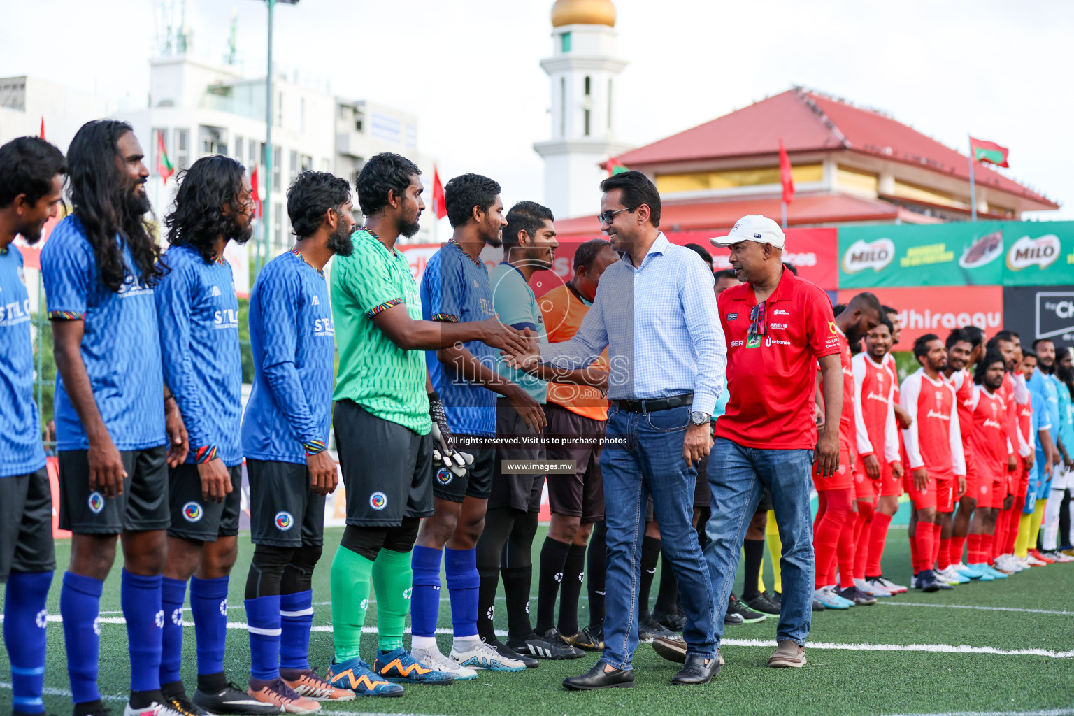 Stelco Club vs Maldivian in Club Maldives Cup 2023 held in Hulhumale, Maldives on 15 July 2023