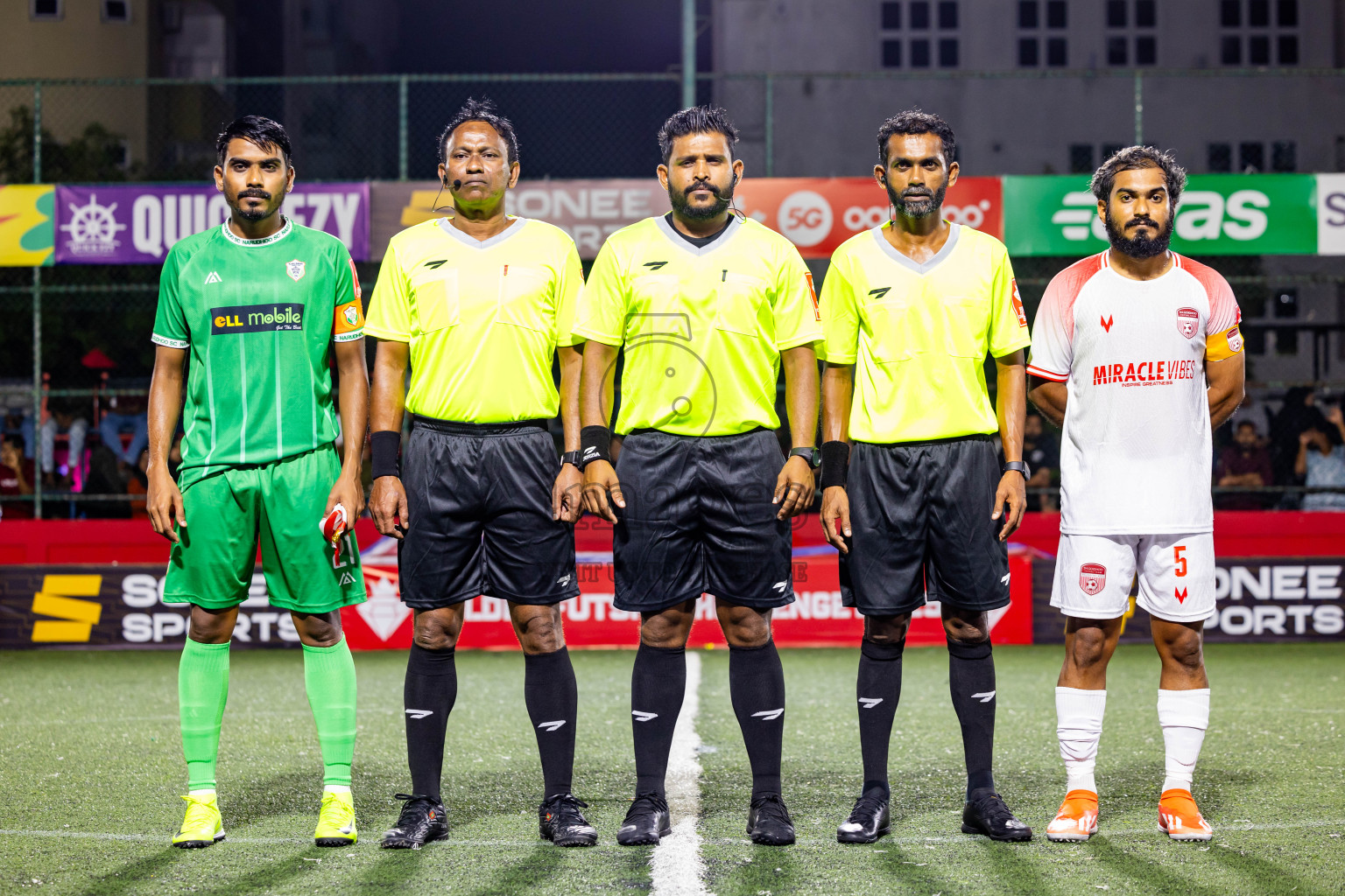 Sh Narudhoo vs Sh Goidhoo in Day 11 of Golden Futsal Challenge 2025 was held on Wednesday, 15th January 2025, in Hulhumale', Maldives Photos: Nausham Waheed / images.mv