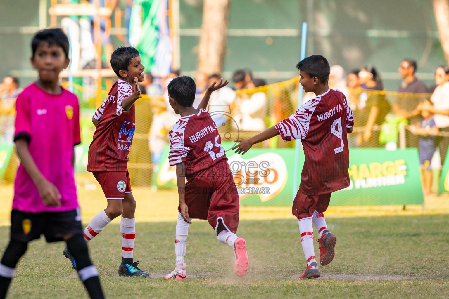Day 2 of MILO Academy Championship 2025 was held on Friday, 14th February 2025 in Henveiru Stadium. 
Photos: Hassan Simah / Images.mv