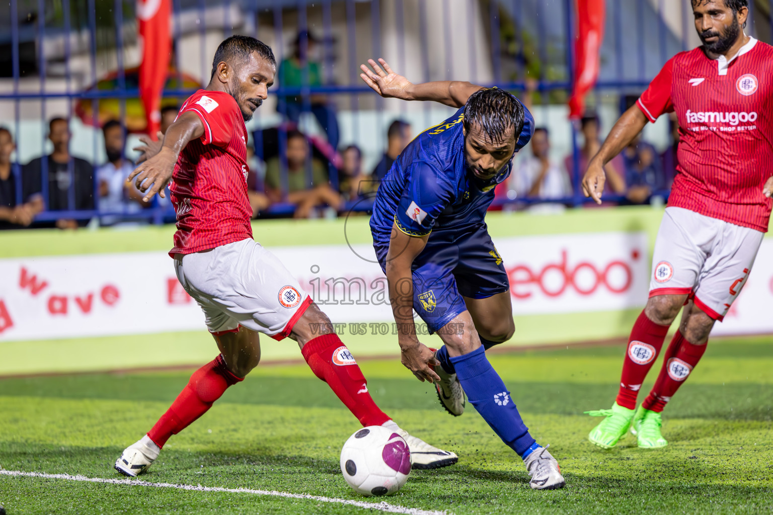 United V vs CC Sports Club in Semi Final of Eydhafushi Futsal Cup 2024 was held on Monday , 15th April 2024, in B Eydhafushi, Maldives Photos: Ismail Thoriq / images.mv