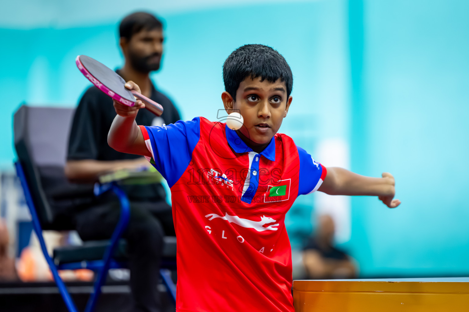 Finals of 30th Table Tennis Association Championship 2025 was held on Saturday, 20th September 2025 in Male' TT Hall, Male', Maldives. Photos: Nausham Waheed / images.mv