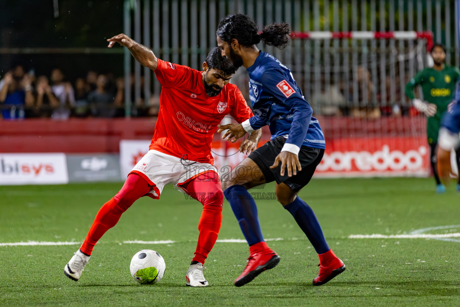 K. Gaafaru VS B. Eydhafushi on Day 36 of Golden Futsal Challenge 2024 was held on Wednesday, 21st February 2024, in Hulhumale', Maldives 
Photos: Hassan Simah/ images.mv